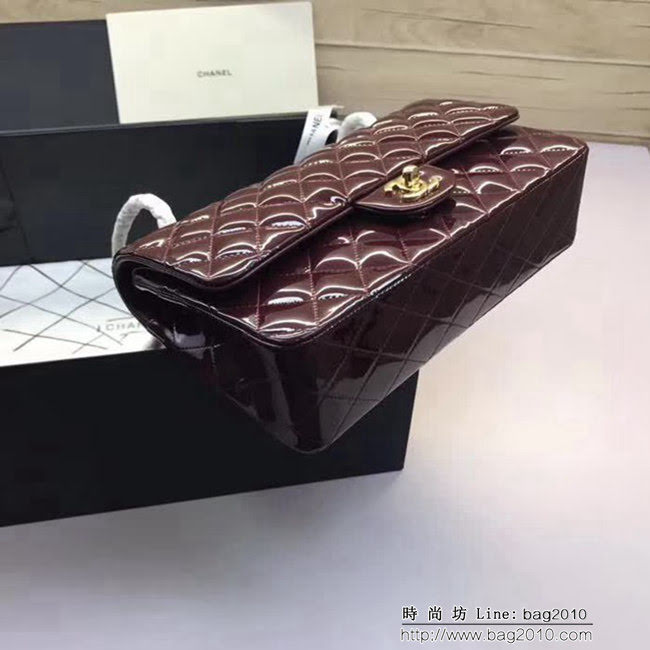 香奈兒CHANEL 升級版A1112小羊皮金銀鏈條單肩斜挎包 DSC1060